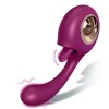 Купить Фиолетовый вибромассажер Woo с язычком - 17,3 см. код товара: SHD-S521/Арт.417088. Секс-шоп в СПб - EROTICOASIS | Интим товары для взрослых 