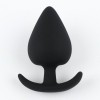 Купить Черная силиконовая анальная пробка Soft-touch - 5,3 см. код товара: 7577481/Арт.417521. Секс-шоп в СПб - EROTICOASIS | Интим товары для взрослых 