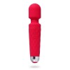Купить Красный жезловый вибромассажер с рифленой ручкой - 20,4 см. код товара: 7618975/Арт.417527. Секс-шоп в СПб - EROTICOASIS | Интим товары для взрослых 