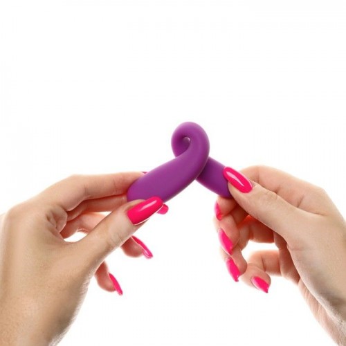 Фото товара: Фиолетовый стимулятор для пар с вибропулей, код товара: 9841314/Арт.418062, номер 8