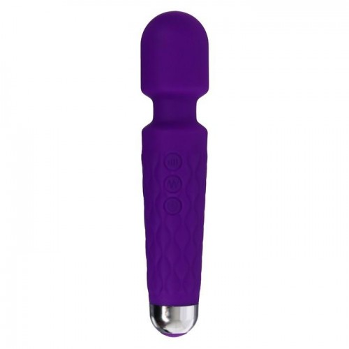 Купить Фиолетовый wand-вибратор с подвижной головкой - 20,4 см. код товара: 9771450/Арт.418066. Секс-шоп в СПб - EROTICOASIS | Интим товары для взрослых 