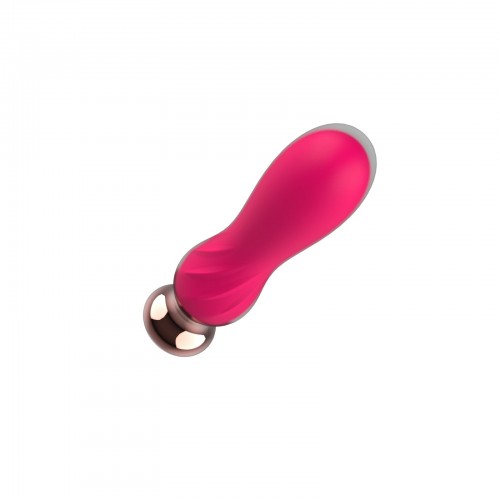 Фото товара: Розовый мини-вибратор Mini Vibrator с пультом ДУ - 12,5 см., код товара: MY-611/Арт.418230, номер 6