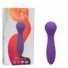 Фото товара: Фиолетовый вибромассажер Stella Liquid Silicone “O” Wand - 17,75 см., код товара: SE-4368-07-3/Арт.427128, номер 1
