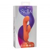 Фото товара: Оранжевый вибромассажер Stella Liquid Silicone Dual “G” - 17,75 см., код товара: SE-4368-20-3/Арт.427129, номер 2