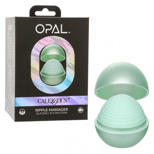 Фото товара: Зеленый вибромассажер Opal Ripple Massager, код товара: SE-0008-75-3/Арт.427136, номер 1