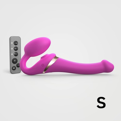 Фото товара: Ярко-розовый безремневой страпон Multi Orgasm Size S с клиторальной стимуляцией, код товара: 6017425/Арт.427669, номер 5