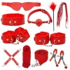 Купить Красный БДСМ-набор «Оки-Чпоки» из 11 предметов код товара: 9915793/Арт.428564. Секс-шоп в СПб - EROTICOASIS | Интим товары для взрослых 