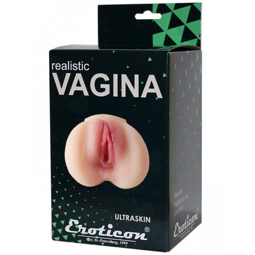 Фото товара: Телесный реалистичный мастурбатор-вагина 3D, код товара: 92302/Арт.429410, номер 1