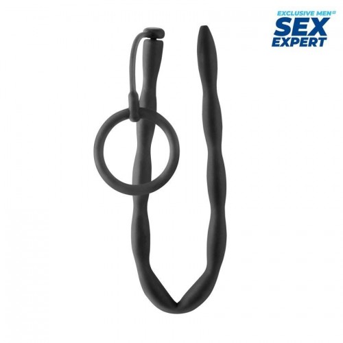 Фото товара: Черный стимулятор уретры Sex Expert, код товара: SEM-55251/Арт.429509, номер 4