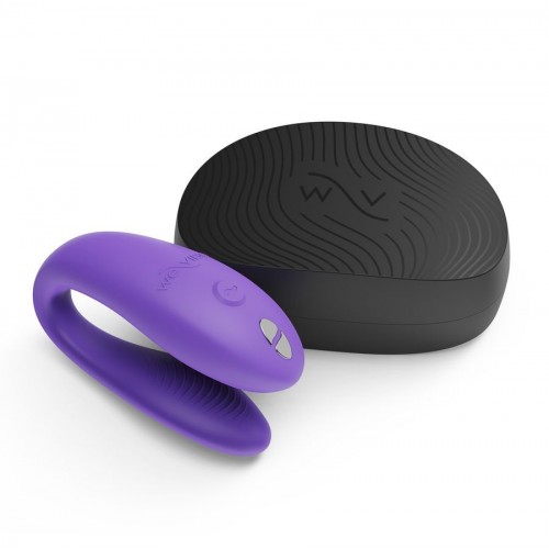 Купить Фиолетовый вибромассажер для пар We-Vibe Sync Go код товара: SNSY5SG4/Арт.429916. Секс-шоп в СПб - EROTICOASIS | Интим товары для взрослых 