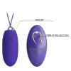 Фото товара: Фиолетовое виброяйцо Jenny-Yourth с пультом ДУ, код товара: BI-014362W-9L/Арт.430605, номер 5
