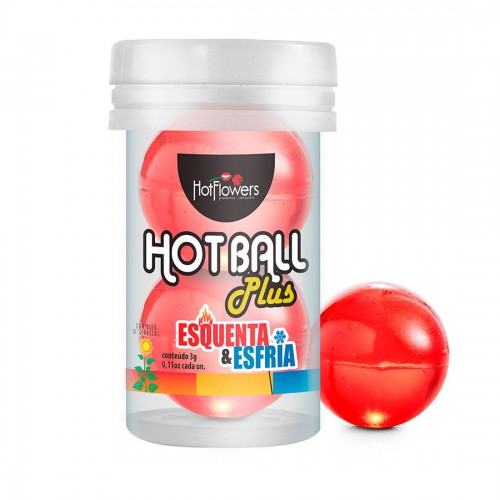 Купить Лубрикант на масляной основе Hot Ball Plus с охлаждающе-разогревающим эффектом (2 шарика по 3 гр.) код товара: HC589/Арт.431671. Секс-шоп в СПб - EROTICOASIS | Интим товары для взрослых 