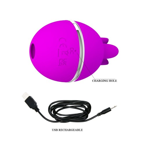 Фото товара: Лиловый двусторонний вибростимулятор клитора Gemini Ball, код товара: BI-300001/Арт.433213, номер 7