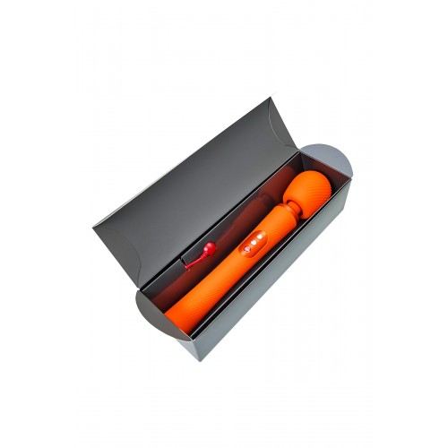 Фото товара: Оранжевый вибромассажер Vim Vibrating Wand - 31,3 см., код товара: 10000/Арт.433409, номер 6
