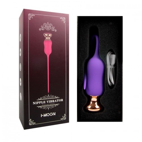 Фото товара: Фиолетовый тонкий стимулятор Nipple Vibrator - 23 см., код товара: MY-1702/Арт.433666, номер 7