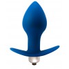 Купить Синяя анальная пробка с вибрацией Hugo - 9,5 см. код товара: 9009-01Lola/Арт.433703. Секс-шоп в СПб - EROTICOASIS | Интим товары для взрослых 