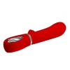 Фото товара: Красный вибростимулятор-кролик Thomas - 20,5 см., код товара: BI-014621-2/Арт.435788, номер 2