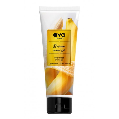 Купить Лубрикант на водной основе OYO Aroma Gel Banana с ароматом банана - 75 мл. код товара: OYO-BNN/Арт.437217. Секс-шоп СПб - EROTICOASIS | Интим интернет-магазин для взрослых 