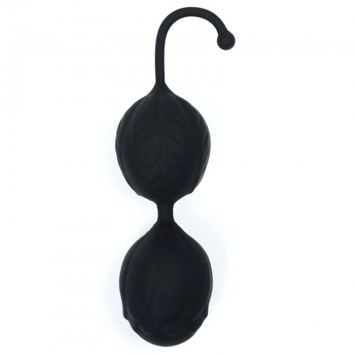 Фото товара: Черные вагинальные шарики с мягким хвостиком, код товара: 9916248/Арт.448780, номер 1