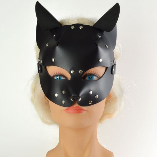 Фото товара: Черная кржаная маска Pussy, код товара: 3468-1/Арт.448901, номер 2