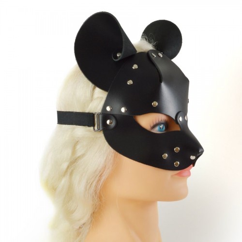 Фото товара: Черная кржаная маска Pussy, код товара: 3468-1/Арт.448901, номер 3