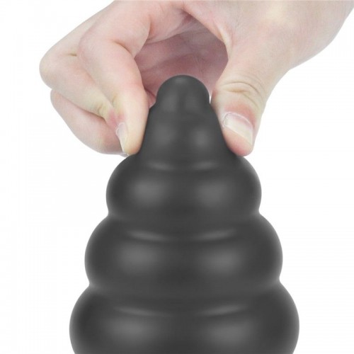 Фото товара: Черная анальная вибровтулка 7 King Sized Vibrating Anal Cracker - 18 см., код товара: LV120115/Арт.452031, номер 2