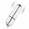 Купить Серебристая вибропуля X-Basic Bullet Mini One Speed - 5,9 см. код товара: BT-17 silver/Арт.452055. Секс-шоп в СПб - EROTICOASIS | Интим товары для взрослых 