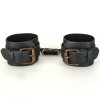 Фото товара: Черные кожаные наручники IDEAL, код товара: 3439-1А/Арт.452256, номер 1