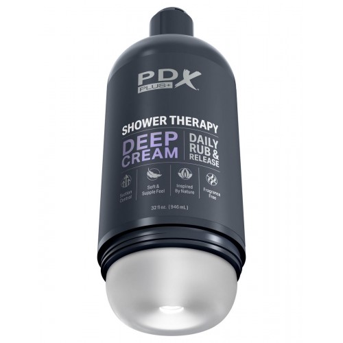 Купить Мастурбатор в бутылке Shower Therapy Deep Cream код товара: RD62320/Арт.456008. Секс-шоп в СПб - EROTICOASIS | Интим товары для взрослых 