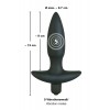 Фото товара: Анальная вибровтулка с 5 скоростями вибрации Vibrating Plug Small - 13 см., код товара: 05781690000/Арт.56089, номер 4