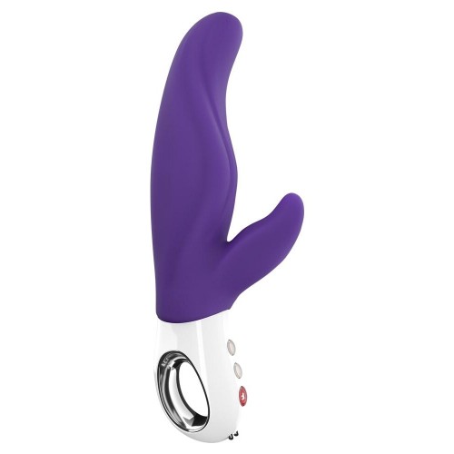 Купить Фиолетовый вибратор с клиторальным отростком Lady Bi - 22,1 см. код товара: 1211006/Арт.60609. Секс-шоп в СПб - EROTICOASIS | Интим товары для взрослых 