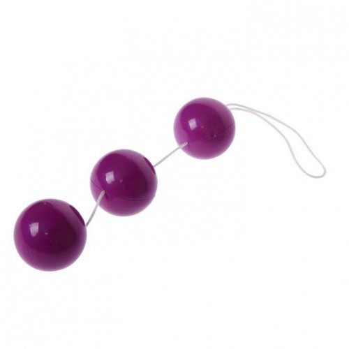 Фото товара: Фиолетовые вагинальные шарики на веревочке, код товара: BI-014049-3-0603S/Арт.62032, номер 2