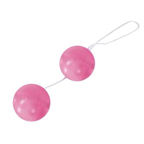 Купить Розовые глянцевые вагинальные шарики код товара: BI-014049-2-0101S/Арт.62034. Секс-шоп в СПб - EROTICOASIS | Интим товары для взрослых 