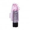 Купить Розовый вибростимулятор с шипиками на палец код товара: BI-010148-0101/Арт.62082. Секс-шоп в СПб - EROTICOASIS | Интим товары для взрослых 