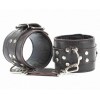 Купить Коричневые кожаные наручники на металлической цепочке код товара: 51017ars/Арт.62612. Секс-шоп в СПб - EROTICOASIS | Интим товары для взрослых 