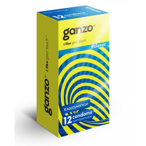 Купить Классические презервативы с обильной смазкой Ganzo Classic - 12 шт. код товара: Ganzo Classic №12/Арт.62966. Секс-шоп в СПб - EROTICOASIS | Интим товары для взрослых 