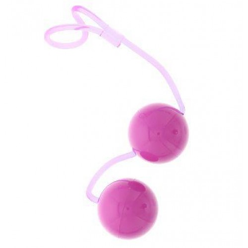 Купить Фиолетовые вагинальные шарики на мягкой сцепке GOOD VIBES PERFECT BALLS код товара: 20079/Арт.63713. Секс-шоп в СПб - EROTICOASIS | Интим товары для взрослых 