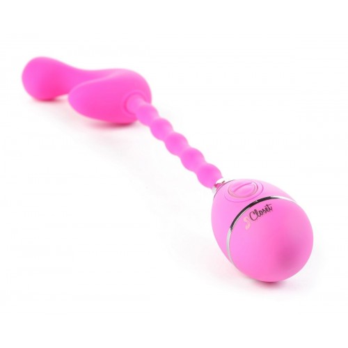 Фото товара: Розовый вибростимулятор на гибкой ручке THE CELINE GRIPPER, код товара: 390012/Арт.64930, номер 2