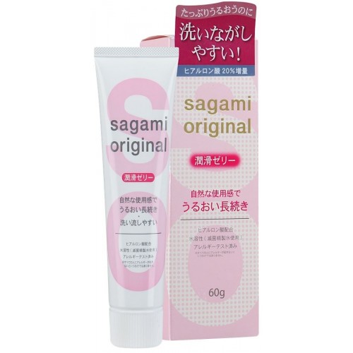 Купить Гель-смазка на водной основе Sagami Original Gel - 60 гр. код товара: Sagami Original Gel 60g/Арт.65929. Секс-шоп СПб - EROTICOASIS | Интим интернет-магазин для взрослых 