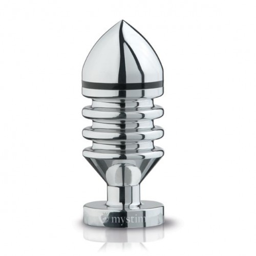 Купить Металлическая анальная пробка Hector Helix Buttplug S - 10 см. код товара: 46205/Арт.66120. Секс-шоп в СПб - EROTICOASIS | Интим товары для взрослых 