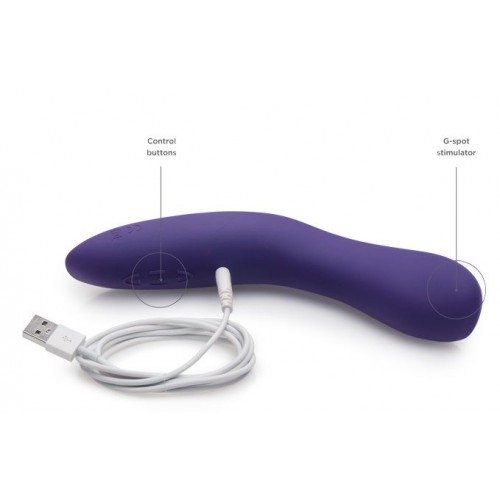 Фото товара: Фиолетовый вибромассажёр We Vibe Rave Purple - 19,3 см., код товара: SNRASG4/Арт.66209, номер 7