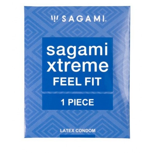 Купить Презерватив Sagami Xtreme Feel Fit 3D - 1 шт. код товара: Sagami Xtreme Feel Fit 3D №1/Арт.66534. Секс-шоп в СПб - EROTICOASIS | Интим товары для взрослых 
