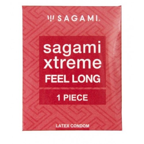 Купить Утолщенный презерватив Sagami Xtreme Feel Long с точками - 1 шт. код товара: Sagami Xtreme Feel Long №1/Арт.66536. Секс-шоп в СПб - EROTICOASIS | Интим товары для взрослых 