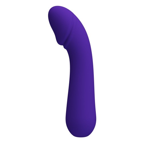 Купить Фиолетовый силиконовый вибратор Cetus для G-точки - 15 см. код товара: BI-014723-3/Арт.460042. Секс-шоп в СПб - EROTICOASIS | Интим товары для взрослых 
