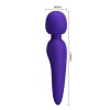 Фото товара: Фиолетовый wand-вибратор Meredith, код товара: BI-014668-3/Арт.460058, номер 4