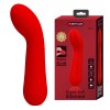 Фото товара: Красный гнущийся вибратор Faun - 15 см., код товара: BI-014724-2/Арт.460060, номер 1
