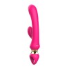 Фото товара: Розовый вибратор-кролик с ручкой-кольцом - 24,6 см., код товара: MY-227/Арт.463149, номер 5