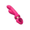 Фото товара: Розовый вибратор-кролик с ручкой-кольцом - 24,6 см., код товара: MY-227/Арт.463149, номер 6