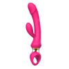 Фото товара: Розовый вибратор-кролик с ручкой-кольцом - 24,6 см., код товара: MY-227/Арт.463149, номер 9