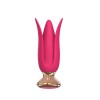 Купить Розовая анальная вибровтулка с лепестками код товара: MY-626/Арт.463153. Секс-шоп в СПб - EROTICOASIS | Интим товары для взрослых 
